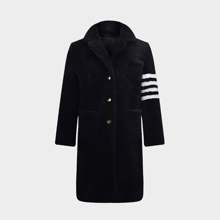 Sheep wool long coat