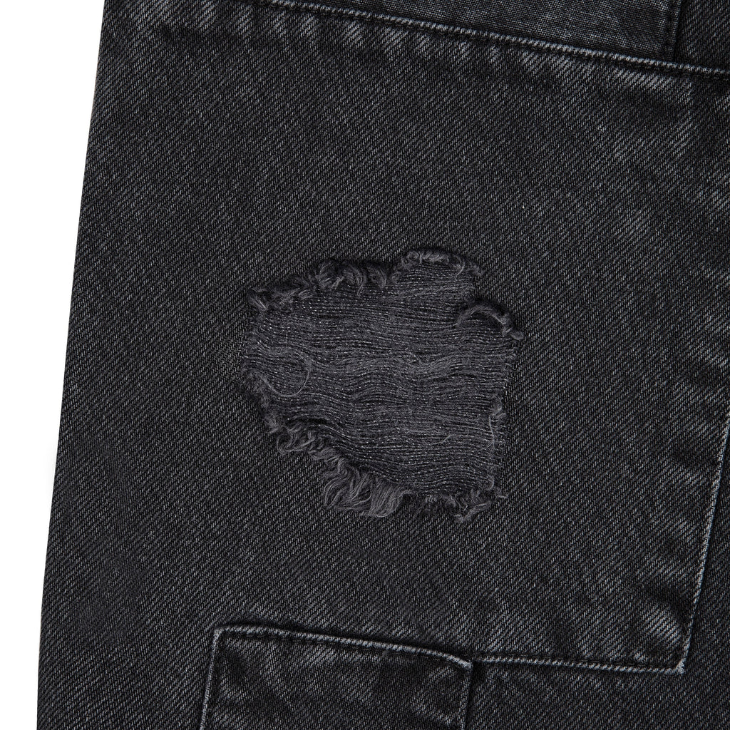 "blossom v2" patchwork Denim black