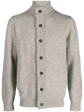 Barbour elbow-patch button-up cardigan