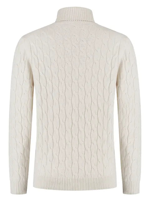 Borrelli cable-knit sweater