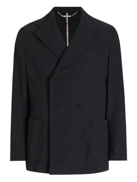 Dolce & Gabbana double-breasted patch-pocket blazer
