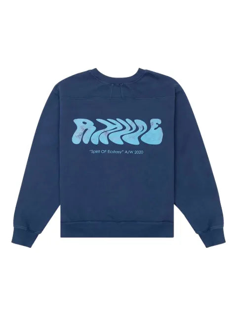 RHUDE kangaroo-pocket graphic sweatshirt