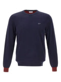 Sun68 elbow-patch sweater