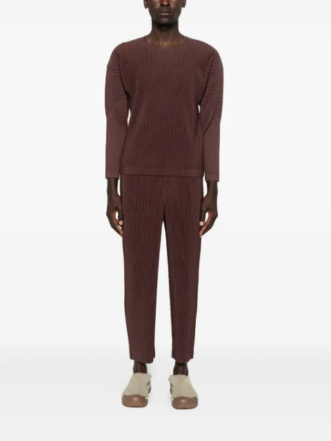 Homme Plissé Issey Miyake pleated long-sleeve jumper