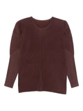 Homme Plissé Issey Miyake pleated long-sleeve jumper