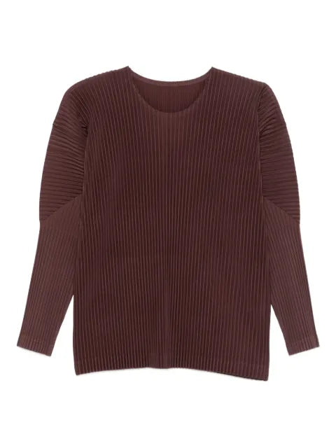 Homme Plissé Issey Miyake pleated long-sleeve jumper