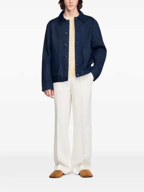 SANDRO denim worker jacket