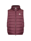 Moncler hooded quilted gilet
