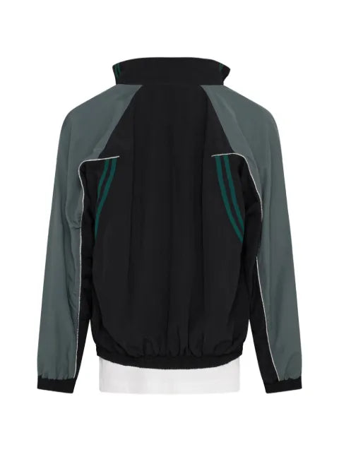 Martine Rose T-lining track jacket in black & teal