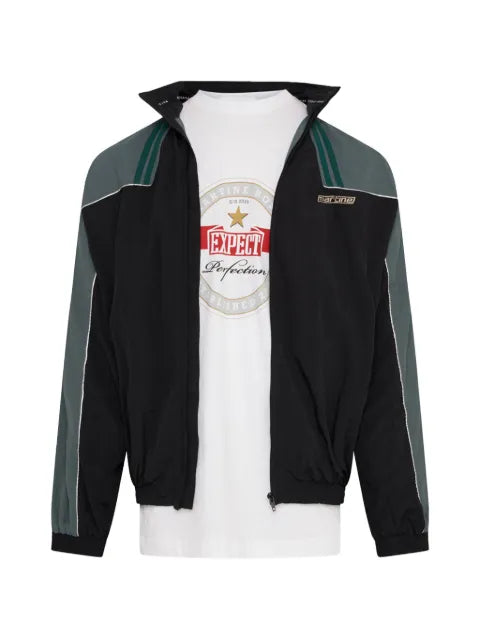 Martine Rose T-lining track jacket in black & teal