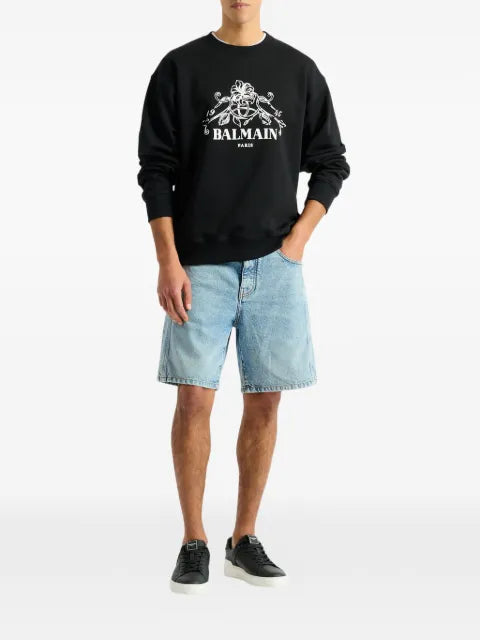Balmain printed Balmain Vine sweatshirt
