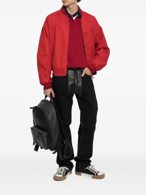 Versace zip-up bomber jacket