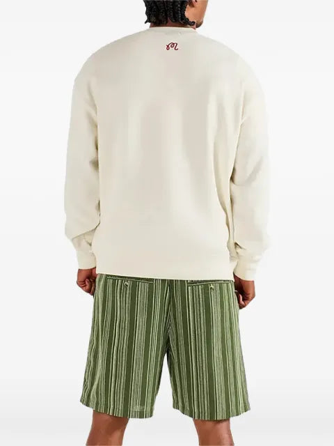 Malbon Golf Trinity logo-embroidered sweater
