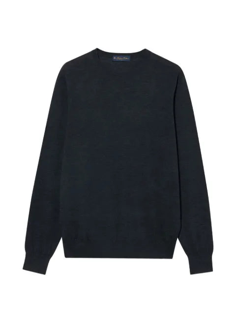Brooks Brothers crew-neck ribbed-trim sweater