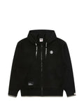 AAPE BY *A BATHING APE® logo-patch zip-up hoodie