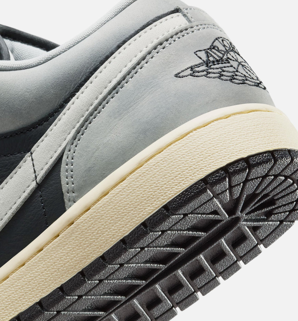 Air Jordan 1 Low SE Men's Sneakers | Light Smoke Grey/White/Off Noir