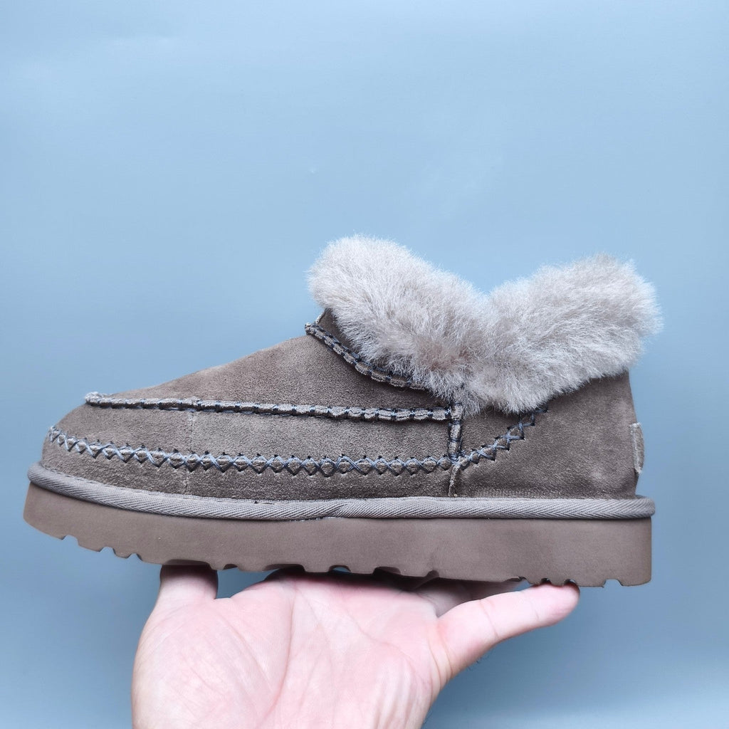 Antelope Brown Suede Woven Streetwear Shoes — New Arrival | In Stock
