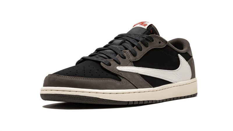 Travis Scott x Air Jordan 1 Low OG – Cactus Jack Collab in Neutral Olive & Sail with Reverse Swoosh