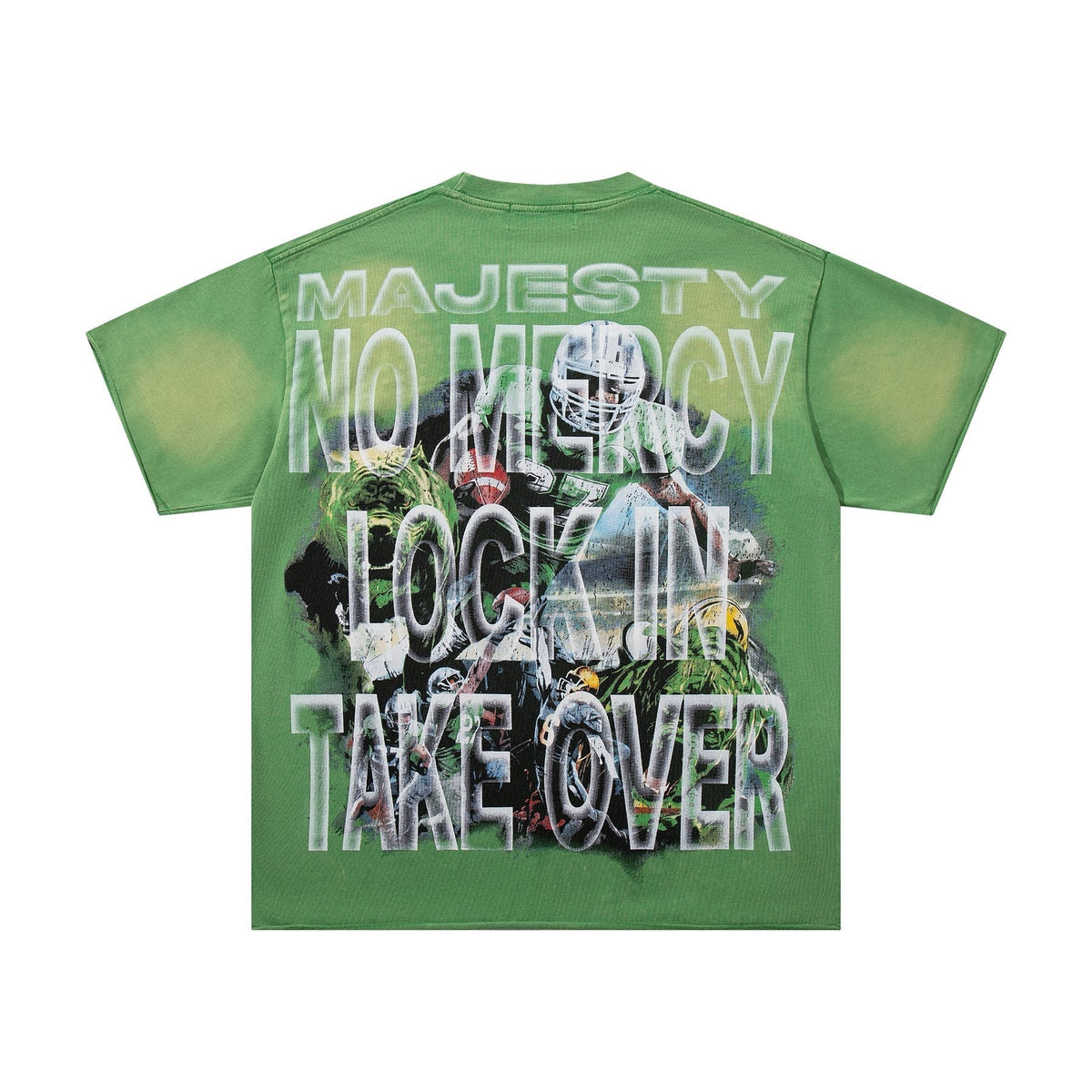 MAJESTIK Football Graphic T-Shirt