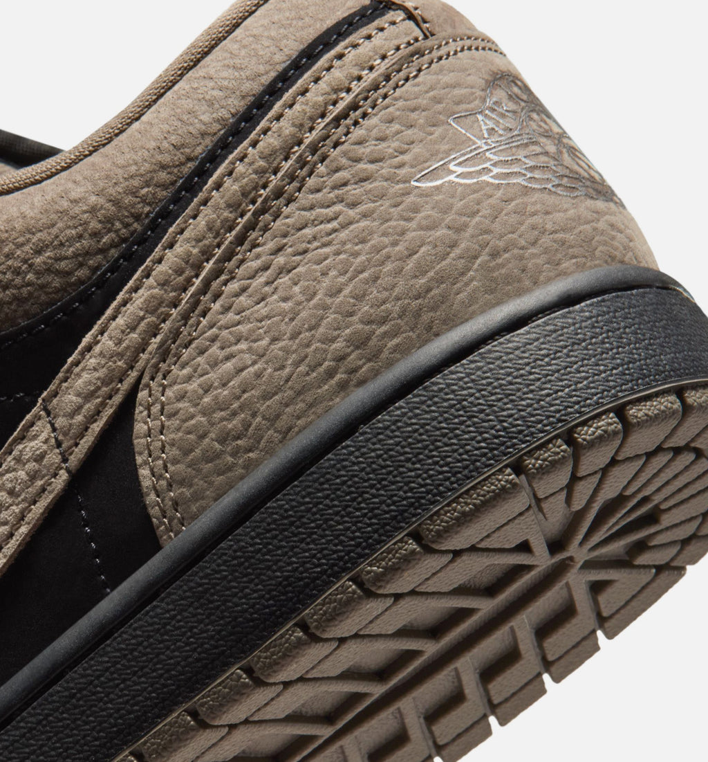 Air Jordan 1 Low SE | Men's Lifestyle Shoe | Black/Olive Grey/Light Wild Mango