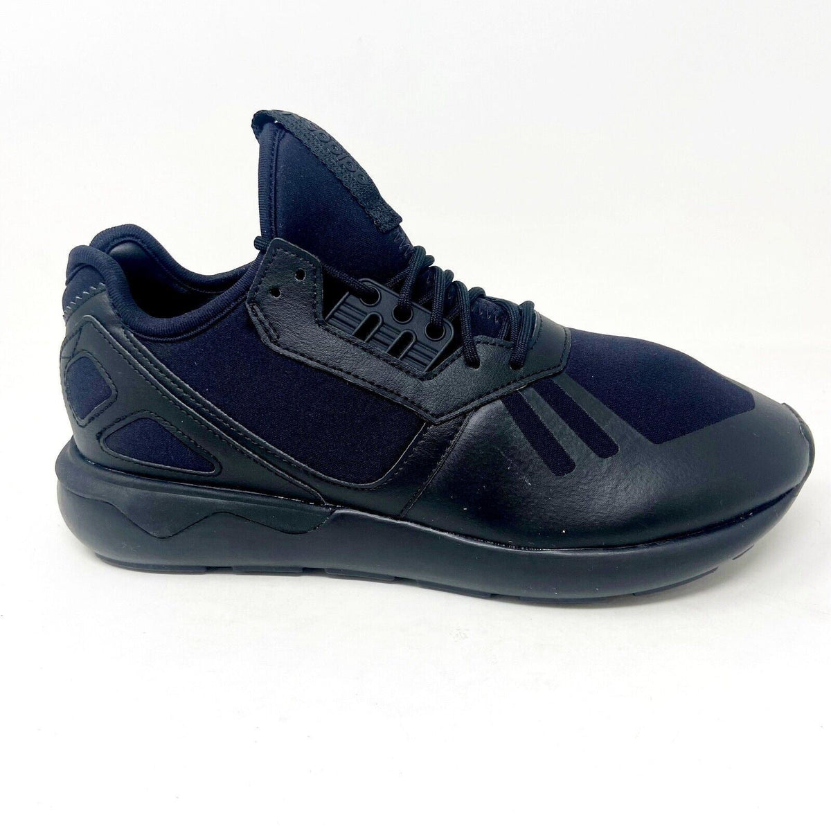 Adidas Originals Tubular Runner Triple Black Mens Casual Sneakers Q16465