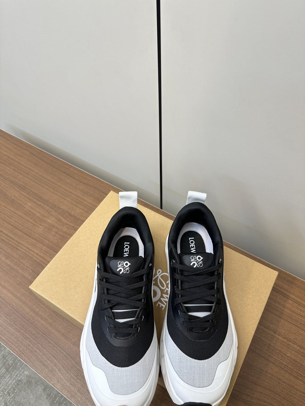 Loewe Mesh Panel Sneakers