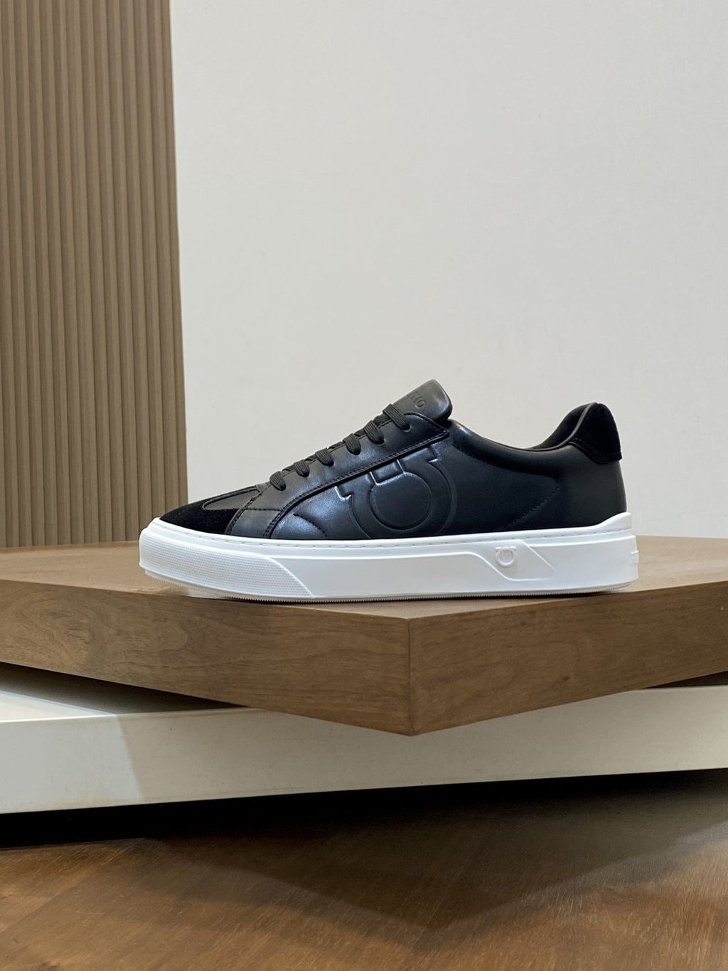 Ferragamo Gancini Low-Top Sneakers